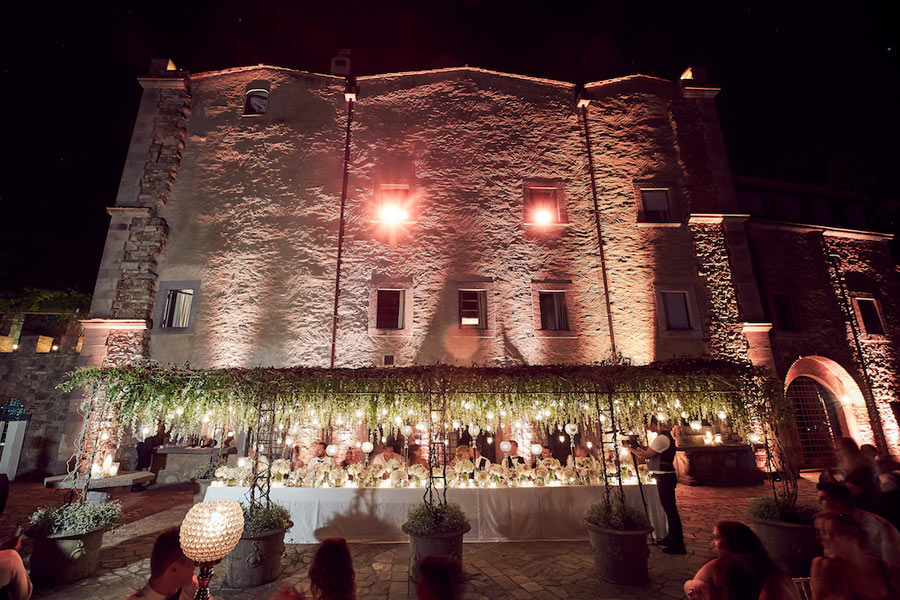 Castle wedding in Tuscany, Italy