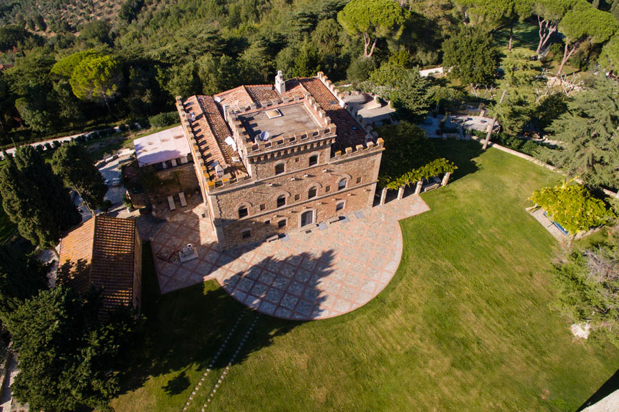 Interiors of Castello di Segalari