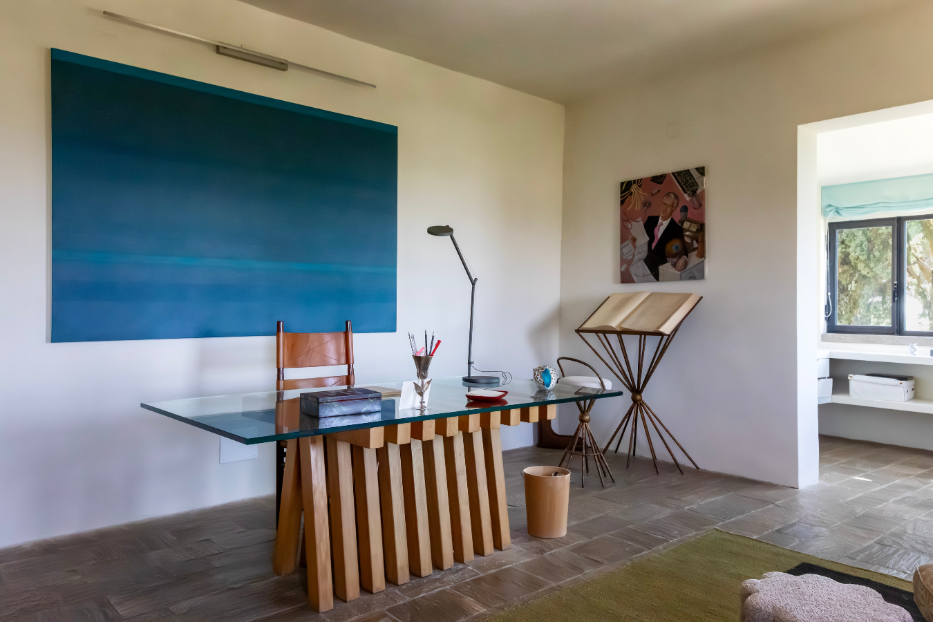 Study Room at Castello di Segalari